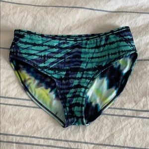 Athleta girls bikini bottom reversible size 14
